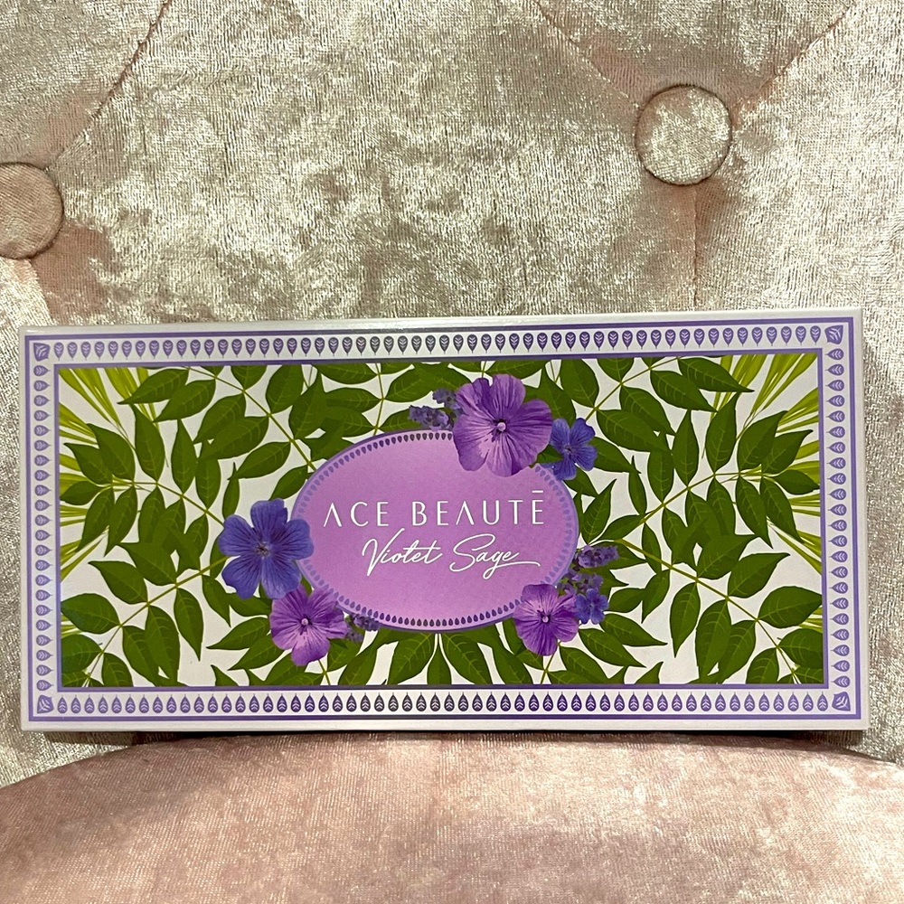 BRAND NEW - Ace Beaute - Violet Sage eyeshadow palette